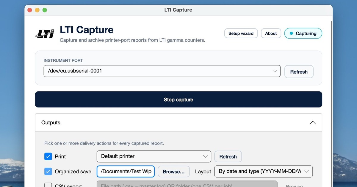 LTI Capture&trade; 报告采集软件