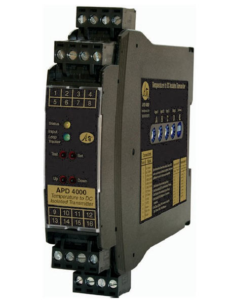 API 通用 变送器 &ndash; 温度 以 直流 &ndash; APD 4000 系列