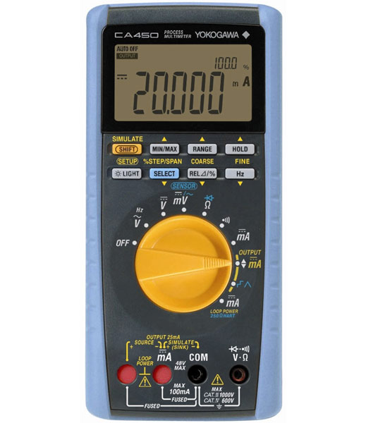 过程 万用表 CA450 &ndash; Yokogawa