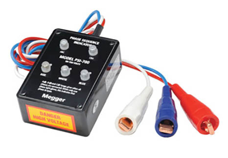 Megger 相 顺序 测试仪 PSI-700A