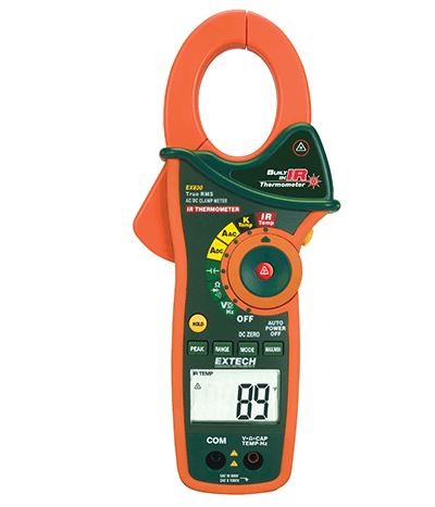 600A, 1000A 钳形 仪表 &ndash; Extech