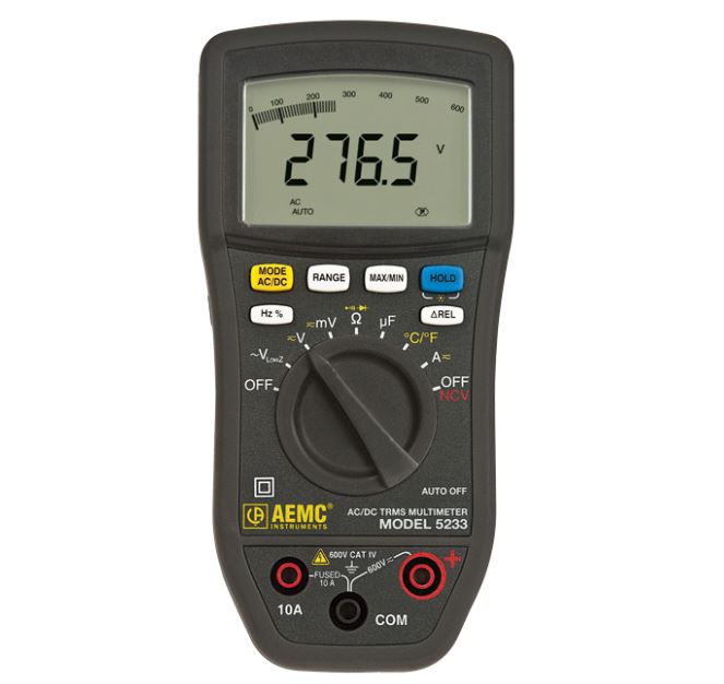 AEMC 4000/6000 计数 万用表 &ndash; 5000 系列