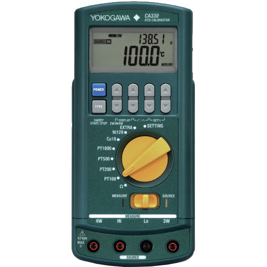 CA330 &ndash; 热电阻 校准器 &ndash; Yokogawa