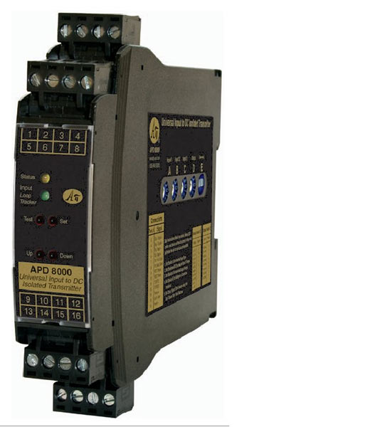 API 通用 变送器 &ndash; 过程 与 温度 以 直流 &ndash; APD 8000 系列