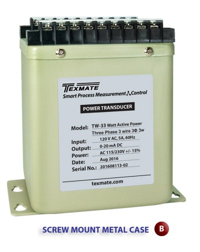 瓦-hour, VAR-hour 变送器 &ndash; Texmate