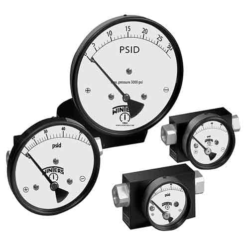 PVD 波纹隔膜压力表