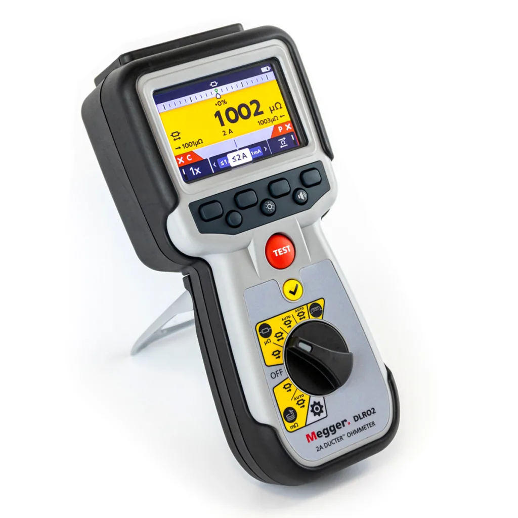 DLRO2 hand-held 低电阻 ohmmeter &ndash; Megger
