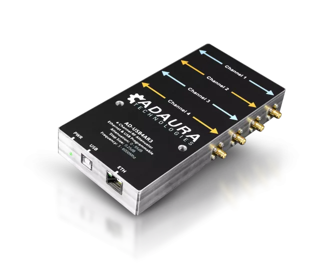 R4 系列四通道 100-8000MHz 可编程 RF 衰减器